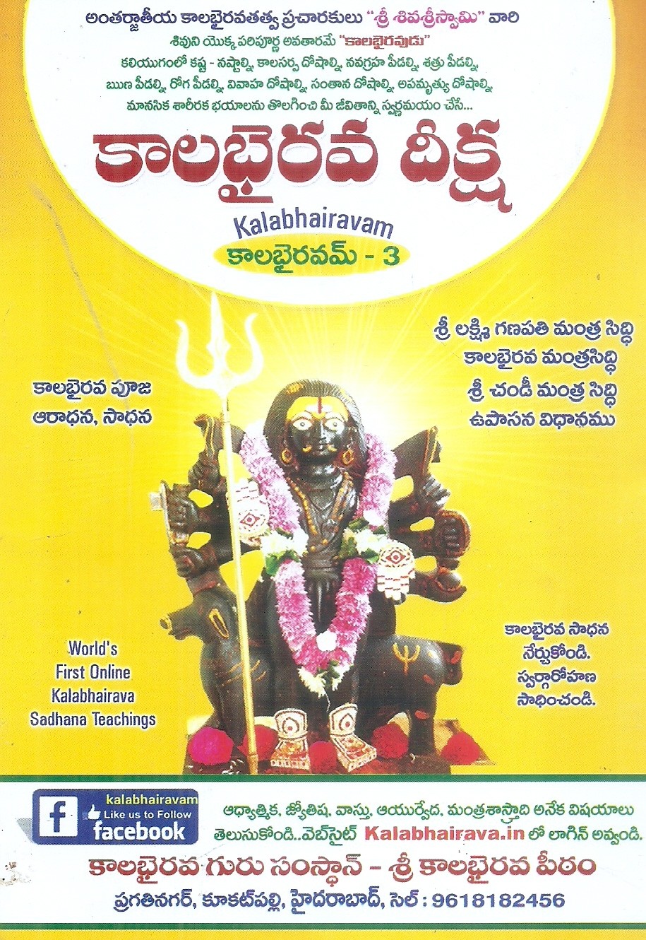 sri-dakshinamurthy-sthotramula-kalabhairava-diksha-adipudu-venkatasivasairam